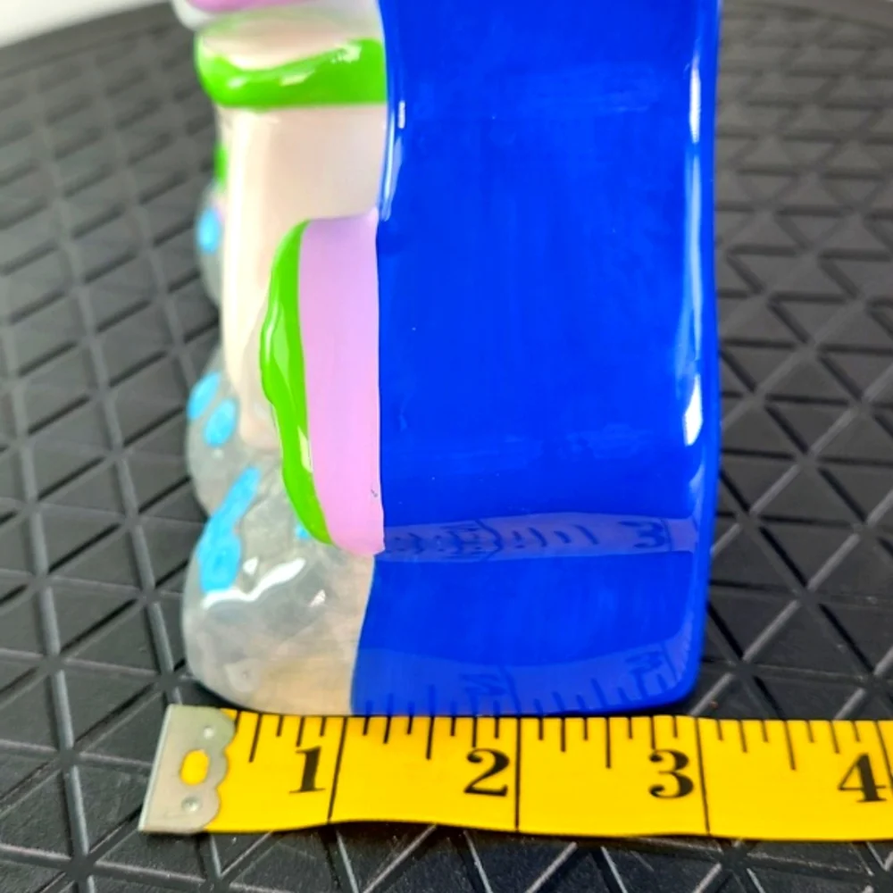 Disney/Pixar BUZZ LIGHTYEAR Ceramic Coin Bank, VTG 90s EUC Toy Story